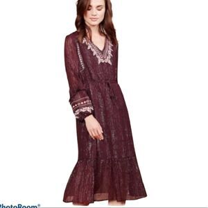 NWT Dolan Women’s Burgundy Cotton Dress Size M New 📦